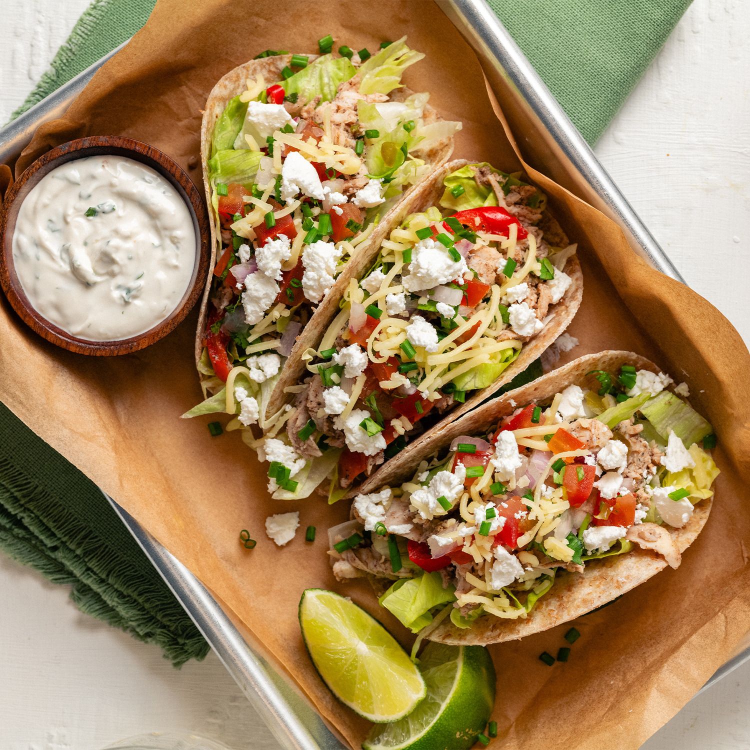 Chicken Shawarma Taco