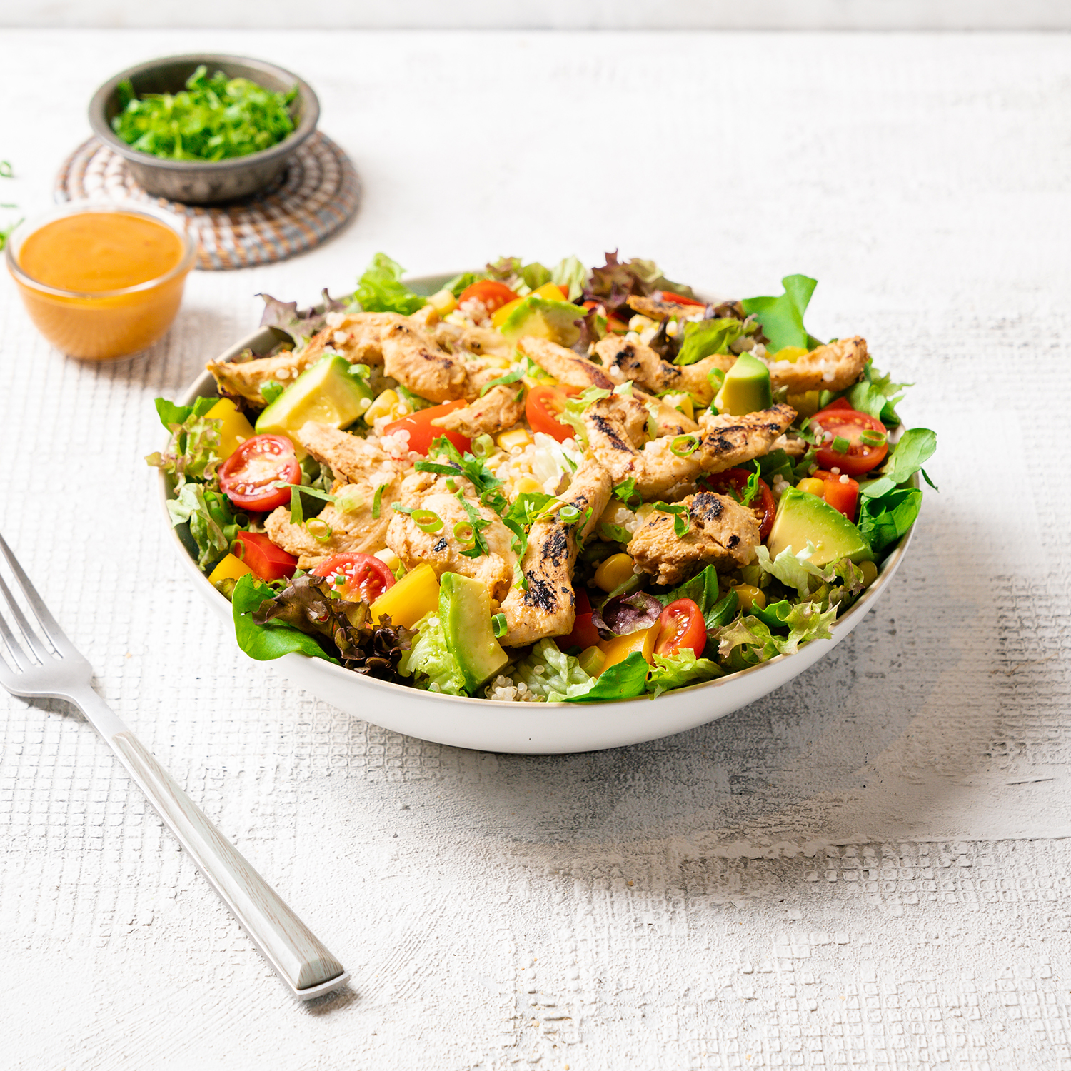 Chipotle Chicken Super-Salad