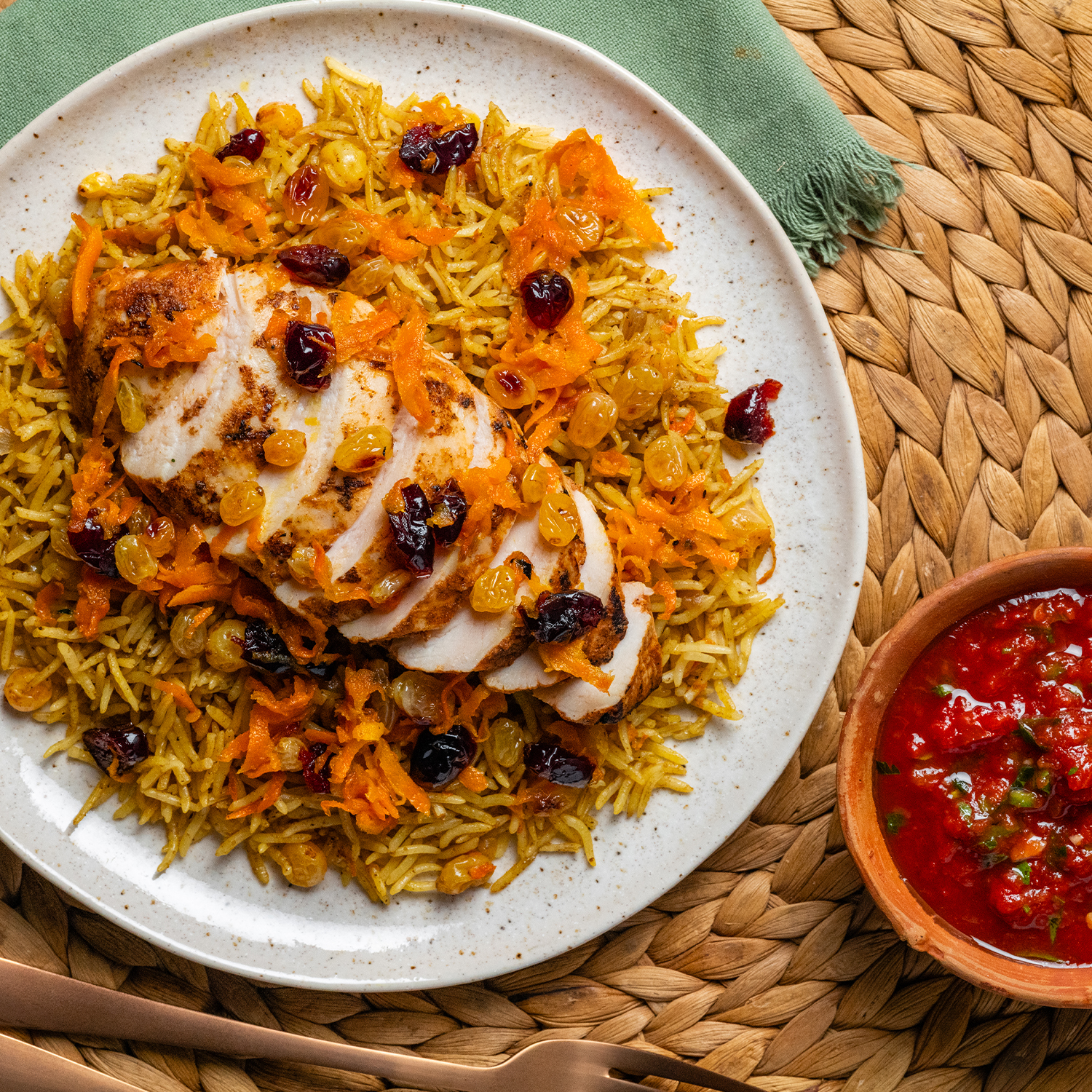 Bukhari Chicken with Rice