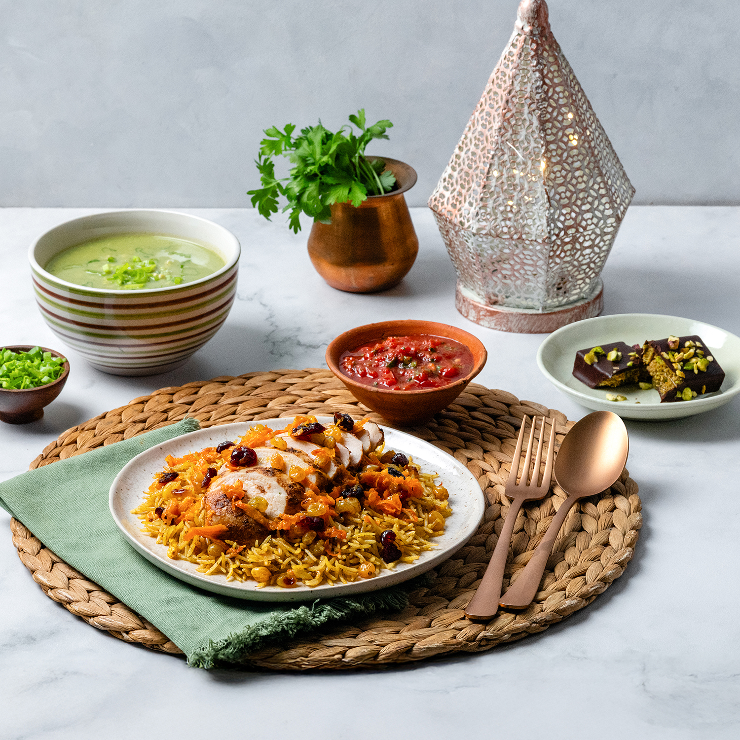 Bukhari Chicken with Rice Combo