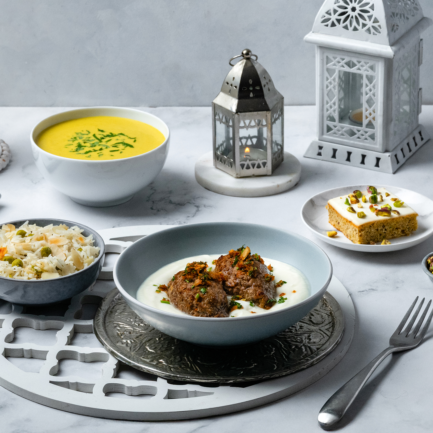 Kibbeh Labanieh Beef Combo